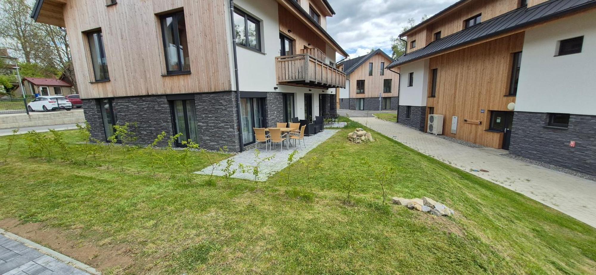 Lipno Apartments Bergmax, Ski Areal Lipno 16Min Dojezd - Resort Male Lipno S Terasou A Zahradkou, Parking Free Černá v Pošumaví Eksteriør billede